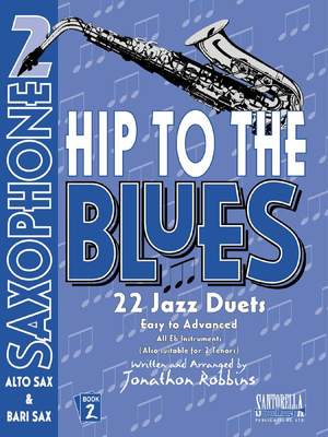 Hip To The Blues 2 Alto Saxophone Duets Bk & Cd