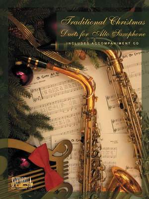Traditional Christmas Duets For Alto Sax Book & Cd
