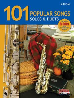 101 Popular Songs Solos & Duets Alto Sax Bk & Cds
