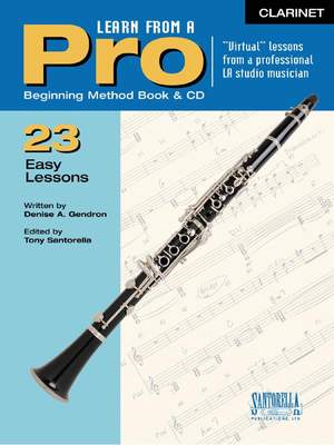Learn From A Pro Clarinet Bk & Cd