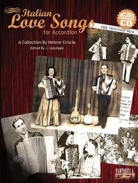 Italian Love Songs For Accordion Book & Cd
