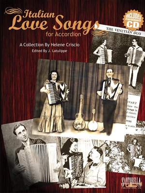 Italian Love Songs For Accordion Book & Cd