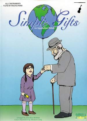 Simple Gifts Appalachian Melody C Insts