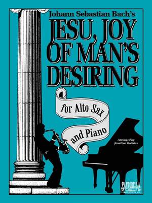 Bach Jesu Joy Of Man's Desiring Alto Sax & Piano
