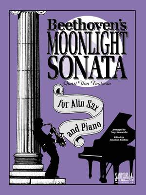 Beethoven Moonlight Sonata Alto Saxophone & Piano