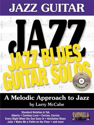 Jazz Blues Guitar Solos McCabe Bk & Cd
