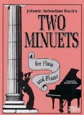 Bach Two Minuets Flute & Piano