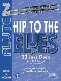 Hip To The Blues Flute Duet Bk & Cd