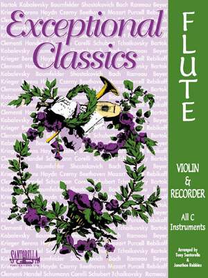 Exceptional Classics Flute (Vn/Rec) Bk & Cd