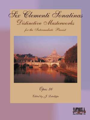 Clementi Sonatinas (6) Op36 Distinctive Masterworks