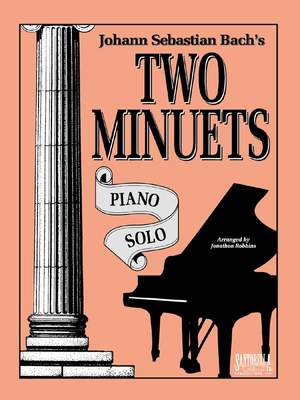 Bach Two Minuets Robbins Piano