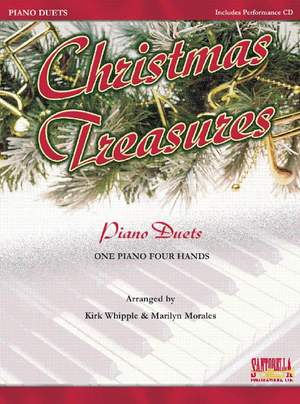 Christmas Treasures Whipple/Morales Pf Duets + Cd