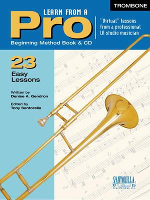 Learn From A Pro Trombone Bk & Cd