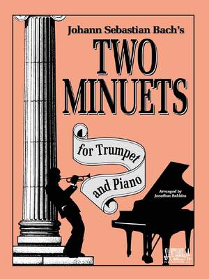 Bach Two Minuets Trumpet & Piano