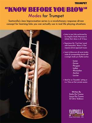 Know Before You Blow Modes for Trumpet + Cd
