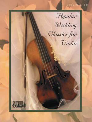 Popular Wedding Classics Violin Book & Cd