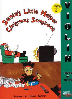 Santa's Little Helper Christmas Songbook Violin+Cd