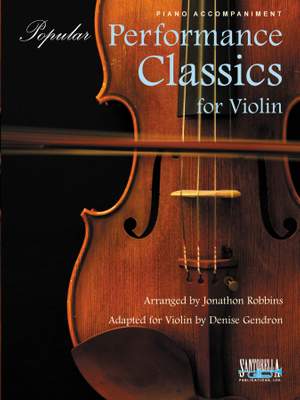 Popular Performance Classics For Violin Piano Accompaniment