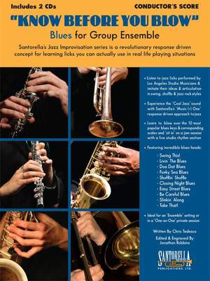 Know Before You Blow Blues Group Ensemble Score+Cd