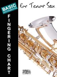 Basic Instrumental Fingering Chart Tenor Saxophone