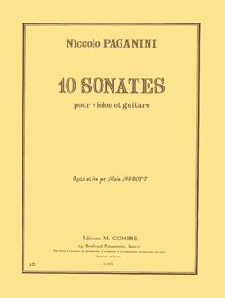 Paganini, Niccolo: 10 Sonates (violin and guitar)