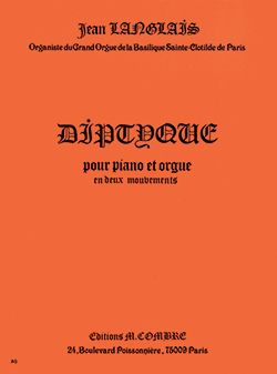 Langlais, Jean: Diptyque (piano and organ)