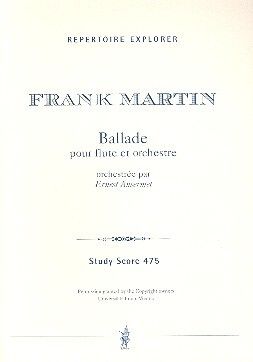 Martin: Ballad for flute and orchestra (orch. E. Ansermet)