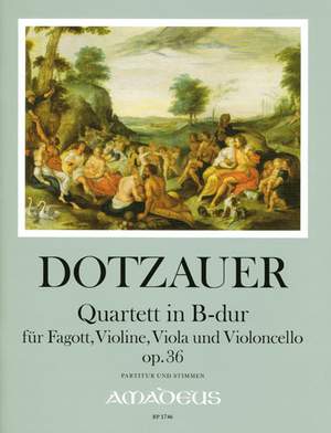 Dotzauer, J J F: Quartet op. 36