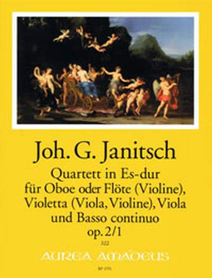 Janitsch, J G: Quartet E flat major op. 2/1