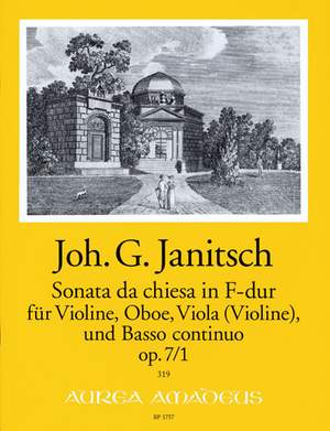 Janitsch, J G: Sonata da chiesa F major op. 7/1