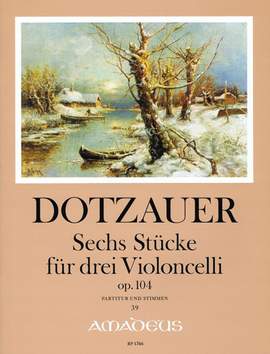 Dotzauer, J J F: Sechs Stücke op. 104