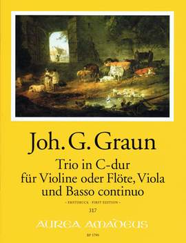 Graun, J G: Trio C major