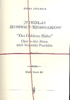 Rimsky-Korsakov: The Golden Cockerel (in three volumes with English/Russian libretto)