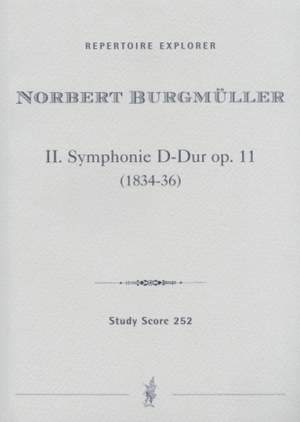 Burgmüller: Symphony No. 2 in D op.11