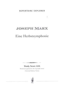 Marx: An Autumn Symphony (Eine Herbstsymphonie) (large format)