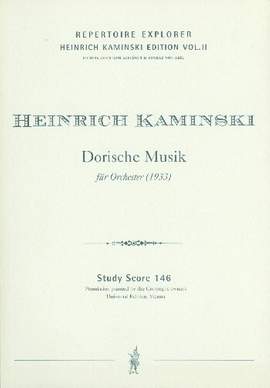 Kaminski: Dorische Musik for orchestra