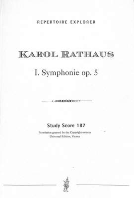 Rathaus: Symphony No. 1 op.5