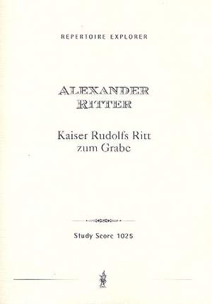 Ritter: Kaiser Rudolfs Ritt zum Grabe for orchestra