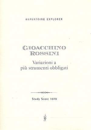 Rossini: Variazioni a più strumenti obbligati