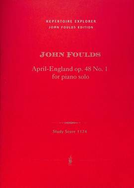 Foulds: April-England op. 48 No. 1 for piano solo