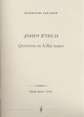 Field: Piano Quintet in A-flat, H.34 (piano & string parts)
