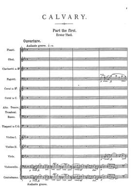 Spohr: Des Heilands letzte Stunden (for choir and orchestra)