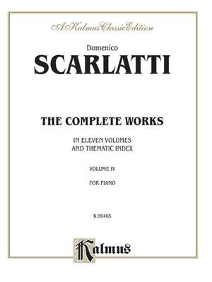 Domenico Scarlatti: The Complete Works, Volume IV