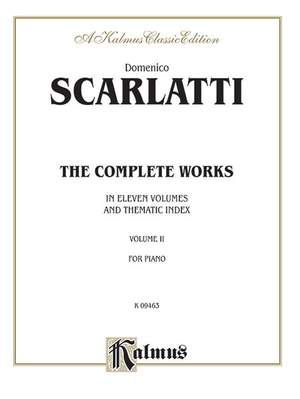 Domenico Scarlatti: The Complete Works, Volume II