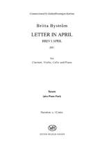 Britta Byström: Letter In April Product Image