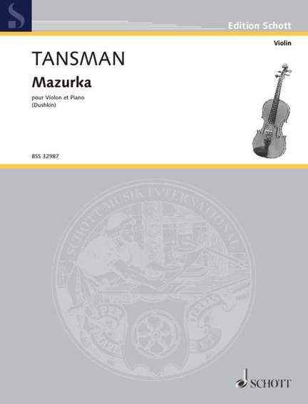 Tansman, A: Mazurka