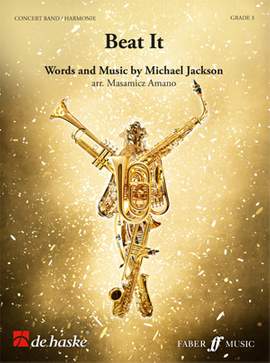 Jackson, Michael: Beat It (concert band score and parts)