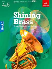 ABRSM Shining Brass Book 2 - Part Book/2CDs (Grades 4-5)