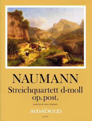 Naumann, E: Streichquartett D minor op. post.