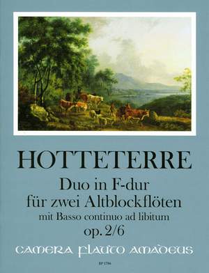 Hotteterre, J M: Duo op. 2/6